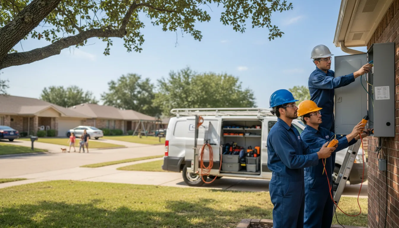 Certified electrician providing emergency electrical services in Bucyrus, OH